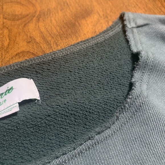 Aerie off the shoulder crew neck sweatshirt - Picture 3 of 5